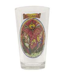 Pete's Wicked Ale Lovers Pint Glass