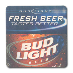 Bud Light Fresh Coasters