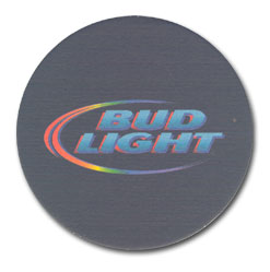 Bud Light Rainbow Coaster