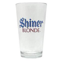 Shiner Blonde Pint Glass