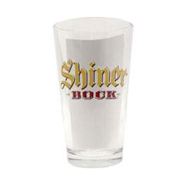 Shiner Bock Pint Glass