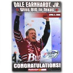 Dale Earnhardt Junior 2000 Texas Poster