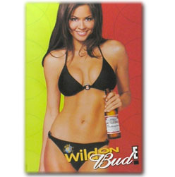 Brooke Burke Budweiser Poster