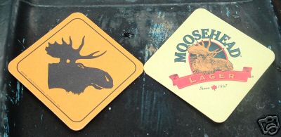 Moose crossing Coasters