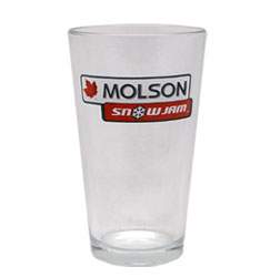 Molson Snowjam Pint Glass
