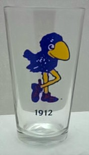  KU Jayhawks 1912 Pint Glass