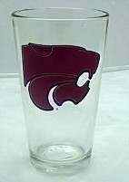Kansas State Wildcat Pint Glass
