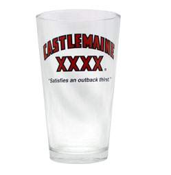 Castlemaine Pint Glass