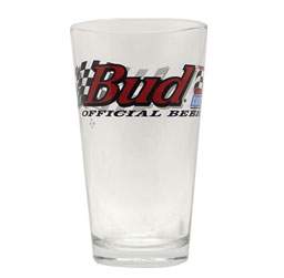 Bud Cart Pint Glass