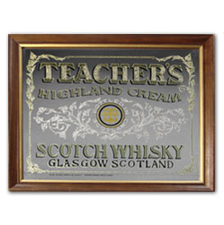 Teachers Whisky Mirror