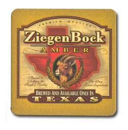 Ziegenbock Amber (Square) Coasters