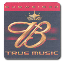 Budweiser True Music Coasters