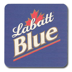 Labatt Blue Coasters