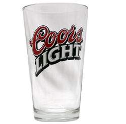 Coors Light Pint Glass