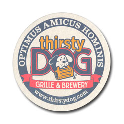 Thirsty Dog Coasters