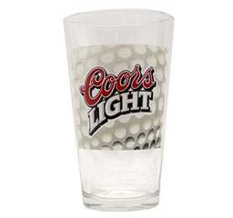 Coors Light Golf Pint Glass