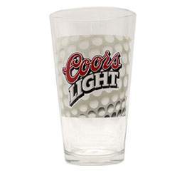 Coors Light Golf Pint Glass