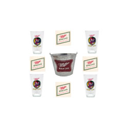 Miller High Life Bucket Set