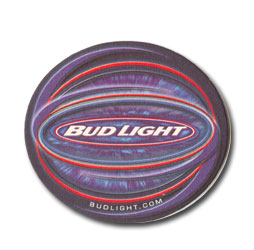 Bud Light Explosion Coasters