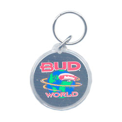 Bud World Keychain