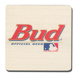Budweiser Major League Baseball Coasters