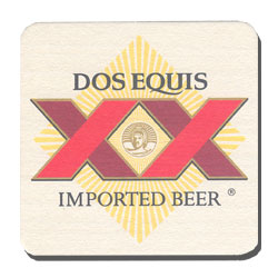 Dos Equis Coasters