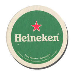 Heineken Imported Coasters